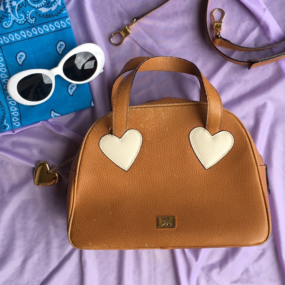 MOSCHINO Redwall 90s Vintage Satchel RARE